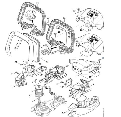 Exploring the Stihl HSA 56: An In-Depth Parts Diagram - WireMystique