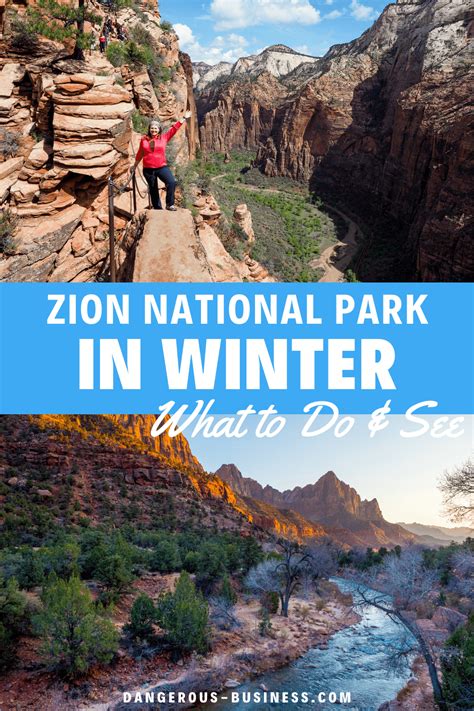 Visiting Zion National Park in Winter: What to Do + Helpful Tips