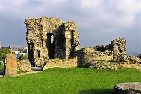 Aberystwyth Castle in Aberystwyth, Ceredigion