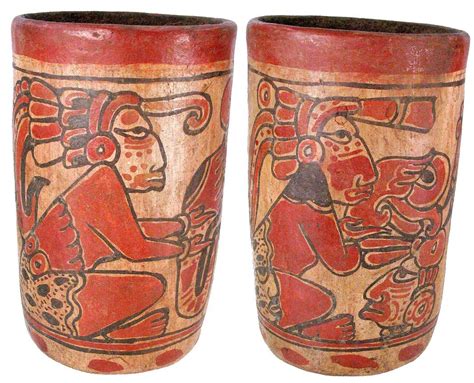 Ancient Mayan Pottery, circa 600-900 AD