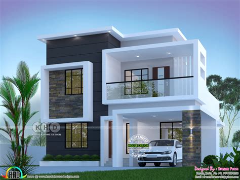 1800 Sq Ft Modern House Plans Kerala