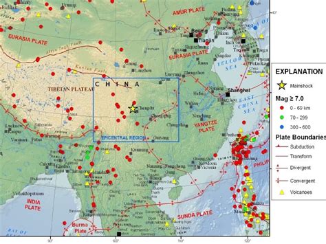 Sichuan China Earthquake Maps version 2