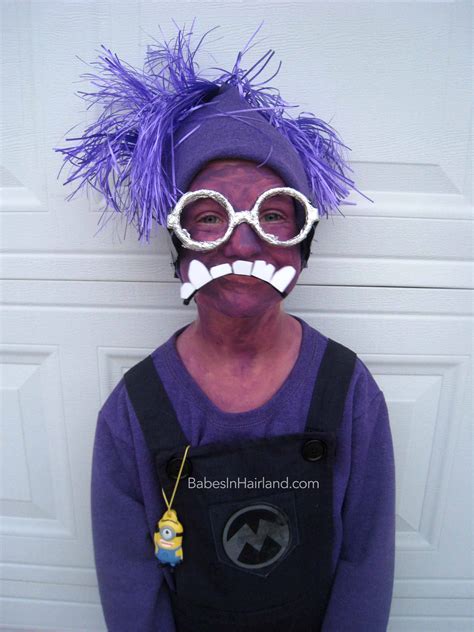 Purple Minion Halloween Costumes - Babes In Hairland