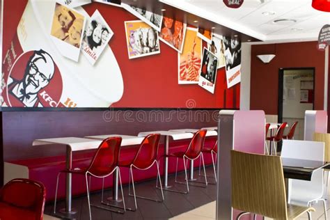 Interior of a KFC Restaurant Editorial Stock Image - Image of fast, food: 29941674