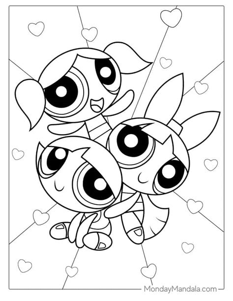 Powerpuff Girls Z Buttercup Coloring Pages