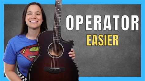 Operator Guitar Lesson by Jim Croce – Easier Strum Version | Guitar ...