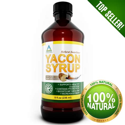 100% PURE RAW ORGANIC YACON ROOT SYRUP Review