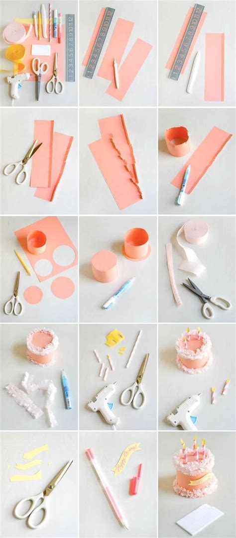 30+ Paper Craft Ideas For Birthday (With images) | Cake boxes diy, Diy birthday gifts, Birthday ...