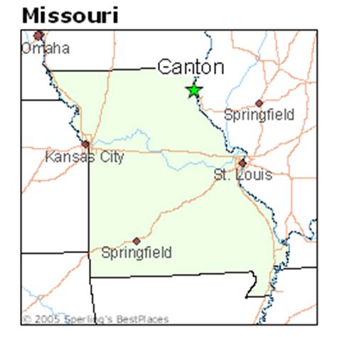 Best Places to Live in Canton, Missouri