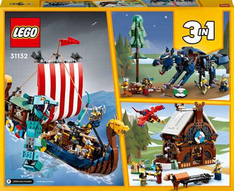 LEGO Creator Viking Ship Midgard Serpent Set - Imagine That Toys