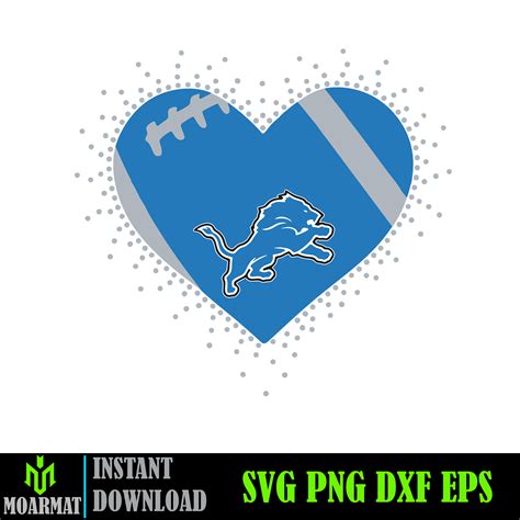 Detroit Lions Logos Svg, Nfl Football Svg, Football Logos Sv - Inspire ...