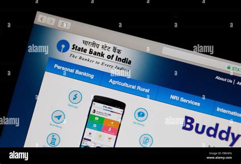 State Bank of India Online Banking Stock Photo - Alamy