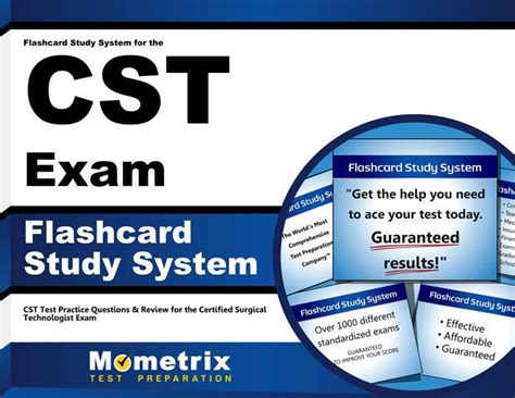 Flashcard Study System for the CST Exam: CST Test Practice Questions & Review for the Certified ...