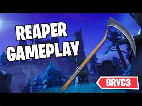 Reaper Pickaxe Fortnite Gameplay - YouTube