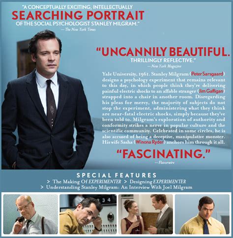 Experimenter (Official Movie Site) - Starring Peter Sarsgaard, Winona ...