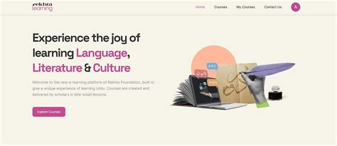 Rekhta Learning: Nurturing Language and Culture through Online ...