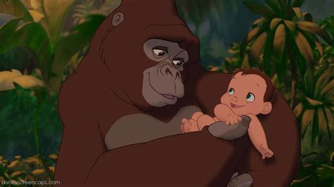 Baby Tarzan whit Kala 30088428 1280 720 1 - Disney Babies Photo (39737965) - Fanpop