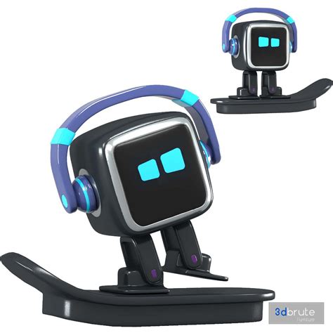 Emo robot 3d model Buy Download 3dbrute