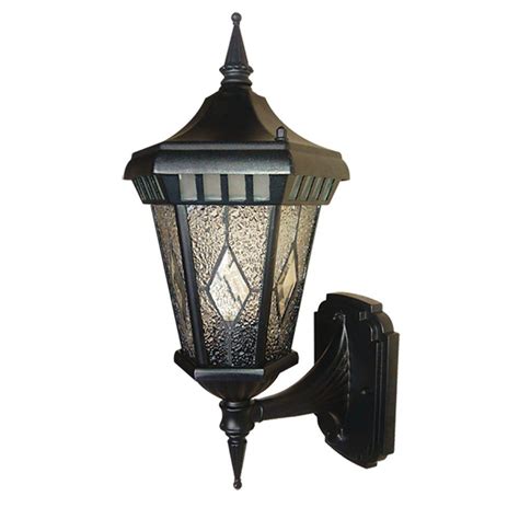 Feiss Roscoe 1-Light Textured Black Outdoor Wall Lantern-OL12900TXB - The Home Depot