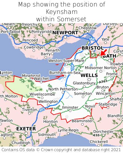 Where is Keynsham? Keynsham on a map