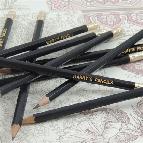 Large Pack Personalised Graphite Pencils By Able Labels