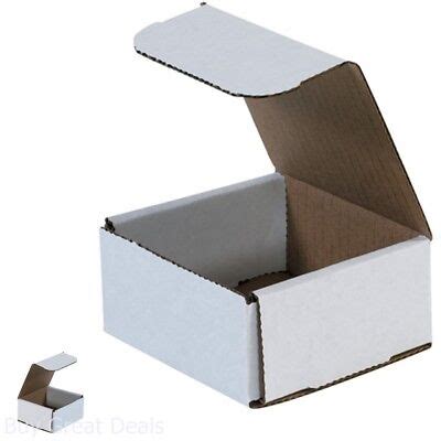 Small Strong Cardboard Shipping Boxes 50 Pack 4x4x2 Corrugated Delivery Supplies 94717498472 | eBay