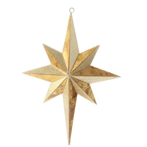 NEW Raz 10" Gold or Silver Nativity Star Christmas Tree Ornament 3616178 | eBay