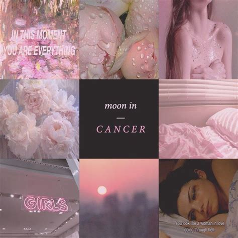 zodiac aesthetics - cancer | Cancer moon, Zodiac signs cancer, Cancer