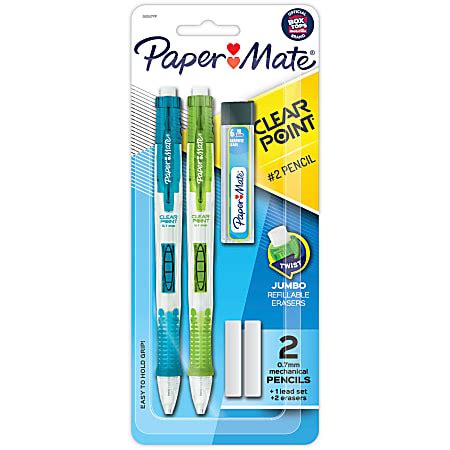 Paper Mate Clearpoint Pencils 0.7 mm 2 PK - Office Depot