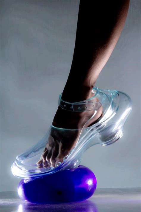 yukako hihara creates 'anti-gravity' shoes using repelling magnets | Y2k aesthetic, Anti gravity ...