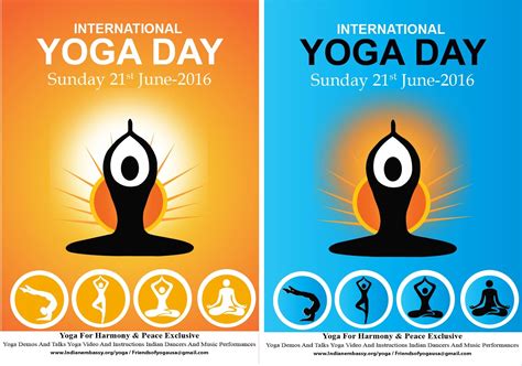 Graphic Designer & Web Designer(Developer) : INTERNATIONAL YOGA DAY POSTER.