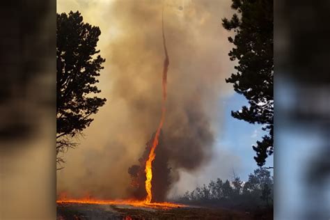 'Fire Whirl' Caught on Video at Beaver Creek Wildfire