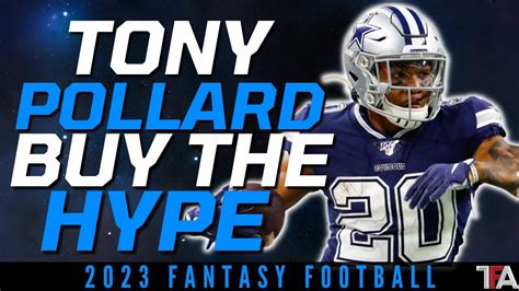 Tony Pollard Fantasy Football 2023 Outlook | Fantasy Football Advice - YouTube