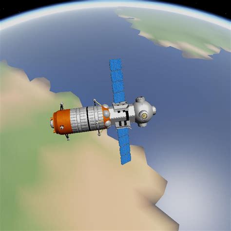 SimpleRockets 2 | Tiangong Space station