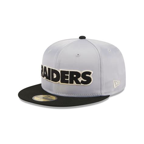 Las Vegas Raiders Satin 59FIFTY Fitted Hat – New Era Cap