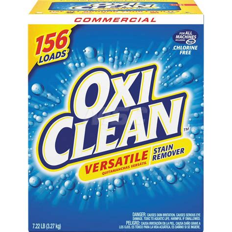 Oxi Clean - Laundry Detergent: Powder, 7.22 gal Box | MSC Industrial ...