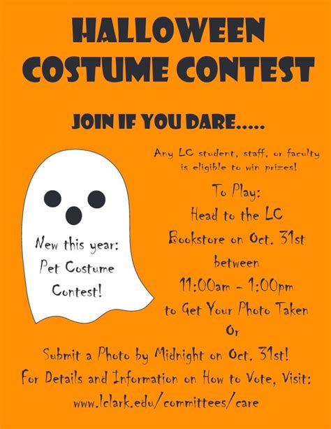 L&C Halloween Costume Contest • CARE: Community and Recreation for ...