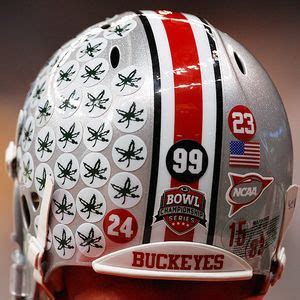 Ohio state football helmet stickers |Daily Pictures