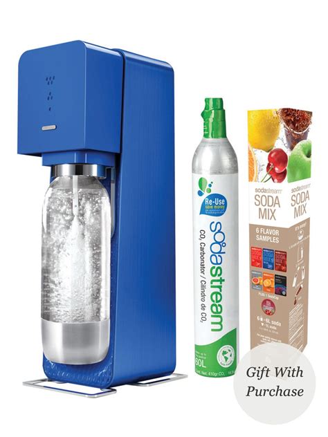 Source Metal Edition Home Soda Maker with Gift by SodaStream at Gilt | Soda maker, Soda stream ...