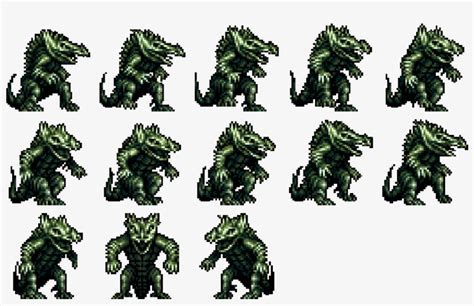 Monster Sprite Sheet Png PNG Image | Transparent PNG Free Download on SeekPNG