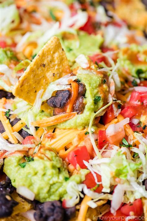 Vegan Nachos with Black Beans - Know Your Produce