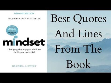 Mindset Book Best Quotes and Lines I Dr. Carol Dweck #mindset #growth ...