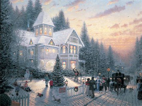 Thomas Kinkade Christmas Puzzles | Discover The Painter of Light