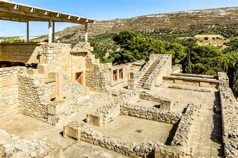 Panorama Of Labyrinth In Knossos Palace Stock Photo - Image: 45777590