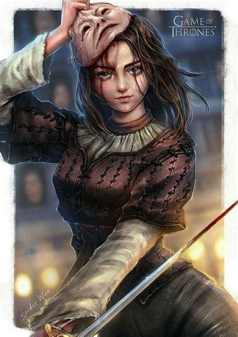 Arya Stark : Game of Thrones by SpiderWee www.artstation.co | Game of ...