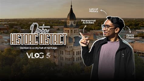 Denton Historic District | Vlog 05 - YouTube