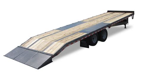 Hydraulic Tilt Flatbed Trailer - By Kaufman Trailers