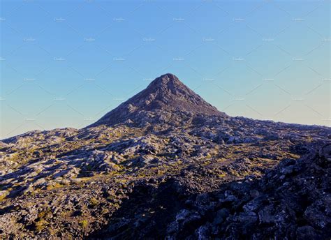 Pico Mountain on Azores | High-Quality Stock Photos ~ Creative Market