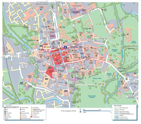 Oxford City Centre Map | Campus Map