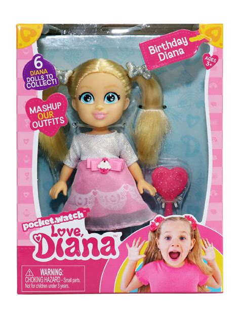 Love, Diana - 6" Birthday Diana Doll - English Edition | Toys R Us Canada